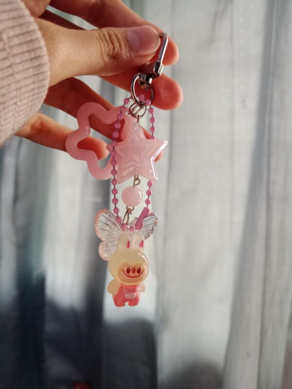 Bag Charm/Key Chain Labubu Pink
